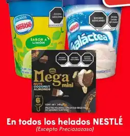 Soriana Híper En todos los helados nestlé oferta