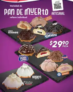 Soriana Híper Variedad de pan de muerto oferta