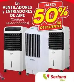 Soriana Híper En ventiladores enfriadores y de aire oferta