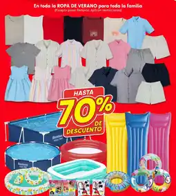 Soriana Híper En toda la ropa de verano para toda la familia oferta