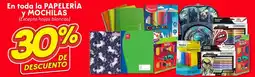 Soriana Híper En toda la papelería y mochilas oferta