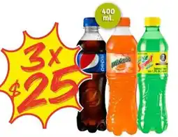 Soriana Mercado Pepsi + Mirinda + Squirt oferta