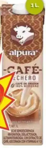 Soriana Mercado Alpura café lechero oferta