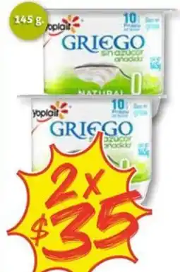 Soriana Mercado Yoplait griego oferta