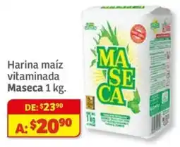Soriana Mercado Maseca harina maíz vitaminada oferta
