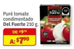 Soriana Mercado Del Fuerte puré tomate condimentado oferta