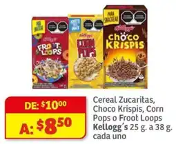 Soriana Mercado Kellogg's cereal oferta