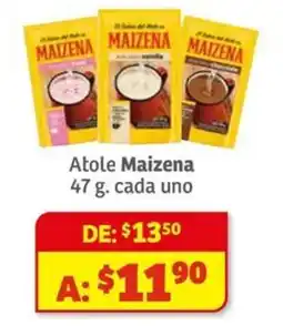 Soriana Mercado Maizena atole oferta