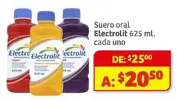 Soriana Mercado Electrolit Suero oral oferta