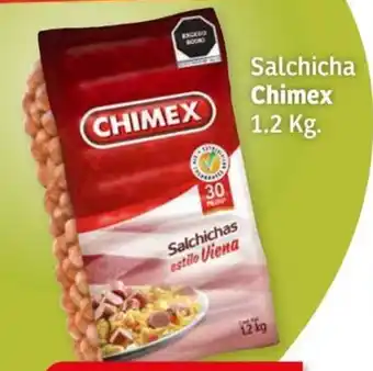 Soriana Mercado CHIMEX Salchicha oferta