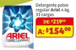 Soriana Mercado Ariel detergente polvo oferta