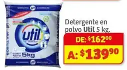 Soriana Mercado Util detergente en polvo oferta