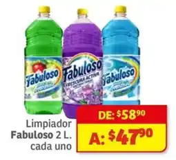 Soriana Mercado Fabuloso limpiador oferta