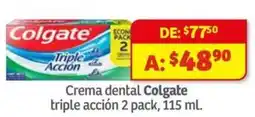 Soriana Mercado Colgate Triple Accion oferta