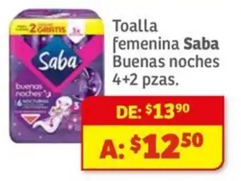 Soriana Mercado Saba buenas noches oferta