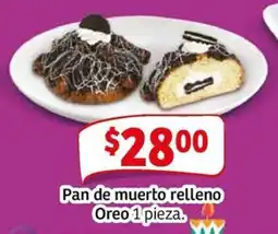 Soriana Mercado Pan de muerto relleno oreo oferta