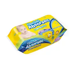 Farmacias YZA Toallitas Húmedas Absorsec 120 Unidades oferta