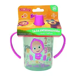 Farmacias YZA Nuby Taza Masha Y El Oso Boqui Rigi 8Oz oferta