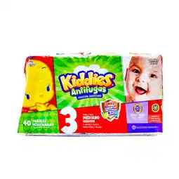 Farmacias YZA Pañales Kiddies Etapa 3 40 Unidades oferta