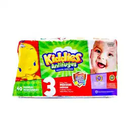 Farmacias YZA Pañales Kiddies Etapa 3 40 Unidades oferta