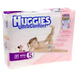 Farmacias YZA Huggies Ultraconfort Etapa 5 Nina C/31 oferta