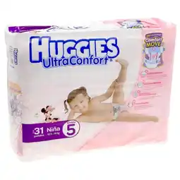 Farmacias YZA Huggies Ultraconfort Etapa 5 Nina C/31 oferta