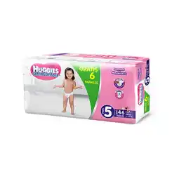 Farmacias YZA Pañales Huggies Ultraconfort Etapa 5 I&O Niña 46´S oferta