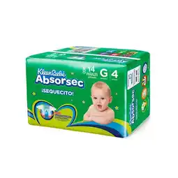 Farmacias YZA Panal Kbb Absorsec Grande 14 348 oferta