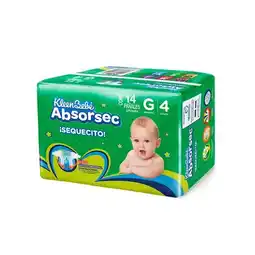 Farmacias YZA Panal Kbb Absorsec Grande 14 348 oferta