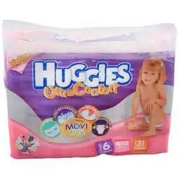 Farmacias YZA Pañal Huggies Ultraconfort Etapa 6 Niña C/31 oferta