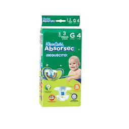 Farmacias YZA Pañal Absorsec Grande 3 Unidades oferta