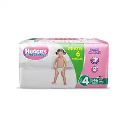 Farmacias YZA Pañales Huggies Ultraconfort Etapa 4 I&O Niña 46´S oferta