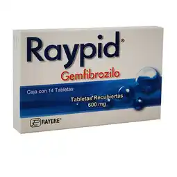 Farmacias YZA Raypid 600Mg 14 Tabs oferta