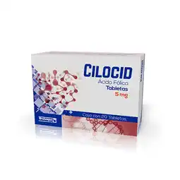 Farmacias YZA Cilocid Acido Folico 5Mg 20 Tabs oferta