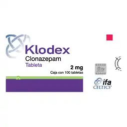 Farmacias YZA Klodex 2Mg 100 Tabs oferta