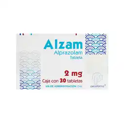 Farmacias YZA Alzam 2Mg 30 Tabs oferta