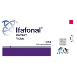 Farmacias YZA Ifafonal 10Mg 20 Tabs oferta