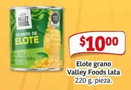Soriana Mercado Valley Foods elote grano oferta