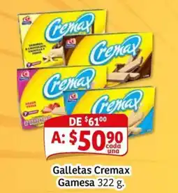 Soriana Mercado Cremax galletas oferta