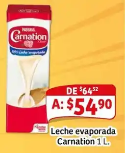 Soriana Mercado Carnation leche evaporada oferta