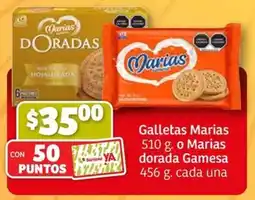 Soriana Mercado Marias galletas o dorada gamesa oferta