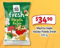 Soriana Mercado Valley Foods mezcla bajio oferta