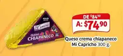 Soriana Mercado Mi Capricho queso crema chiapaneco oferta