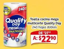 Soriana Mercado Quality Day toalla cocina mega oferta