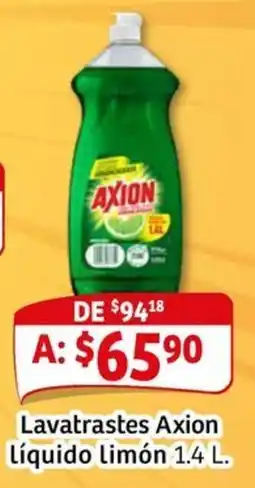 Soriana Mercado Axion lavatrastes líquido oferta