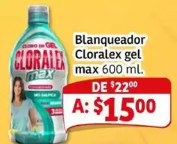 Soriana Mercado Cloralex Max blanqueador gel oferta