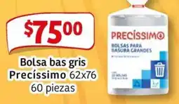 Soriana Mercado Precíssimo bolsa bas gris oferta