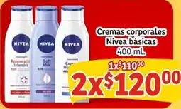Soriana Mercado Nivea cremas corporales oferta