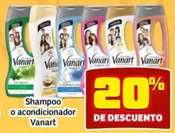 Soriana Mercado Vanart shampoo o acondicionador oferta