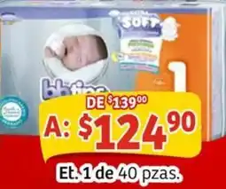 Soriana Mercado BBtips pañales etapa 1 oferta